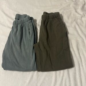 2 Brandy melville sweatpants